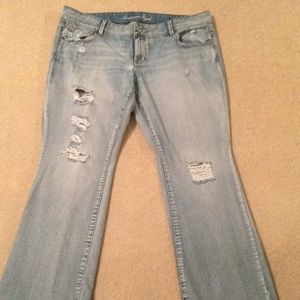 American Eagle Outfitters Destroyed Bootcut Jeans